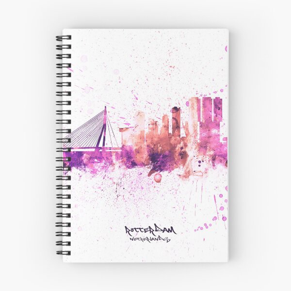 Item preview, Rotterdam The Netherlands Skyline designed and sold by ArtPrints.