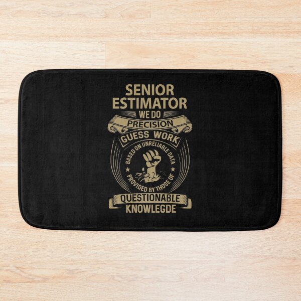 Item preview, Senior Estimator T Shirt - We Do Precision Job Gift Item Tee designed and sold by natalinedk.