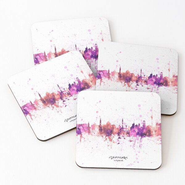 Item preview, Stuttgart Germany Skyline designed and sold by ArtPrints.