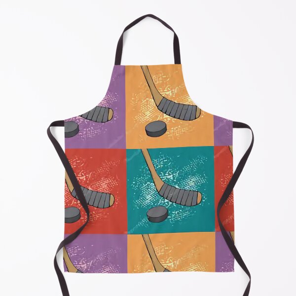 Item preview, Retro Colorful Ice Hockey Tools designed and sold by MignonBeauty.