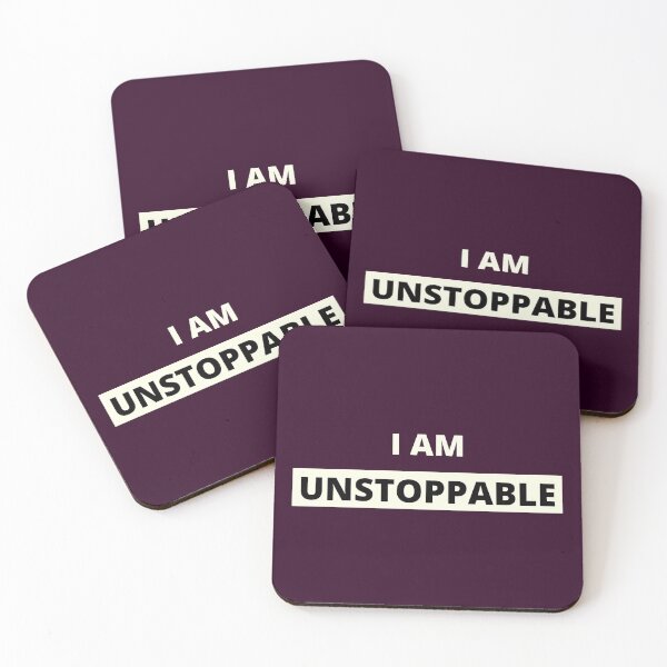 Item preview, I AM UNSTOPPABLE designed and sold by chahakisha.