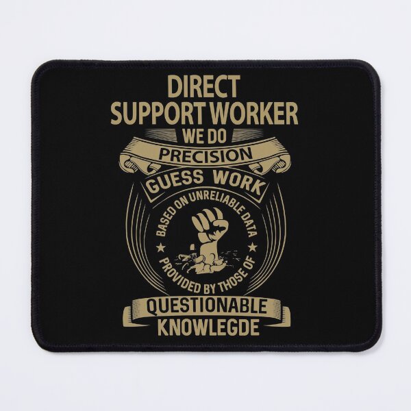 Item preview, Direct Support Worker T Shirt - We Do Precision Job Gift Item Tee designed and sold by paneczkopat.