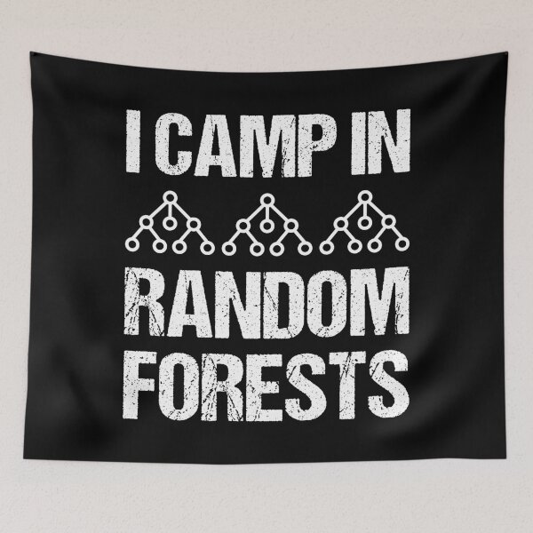 Item preview, I Camp In Random Forests designed and sold by TashaVector.