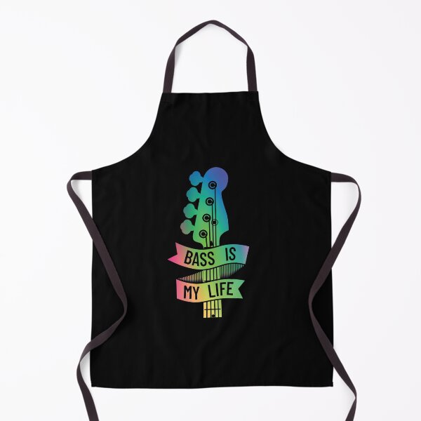 Item preview, Bass is My Life Bass Guitar Headstock Colorful Theme designed and sold by nightsworthy.
