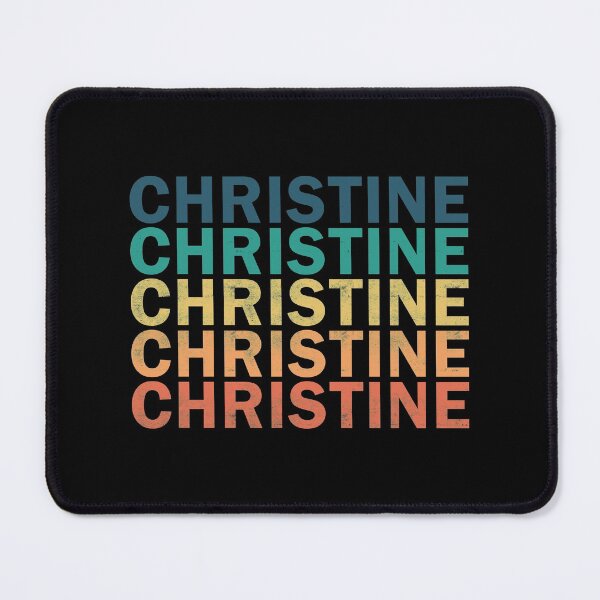Artikelvorschau, Christine Name T-Shirt - Christine Vintage Retro Christine Name Geschenkartikel Tee entworfen und verkauft von mackpatsy.