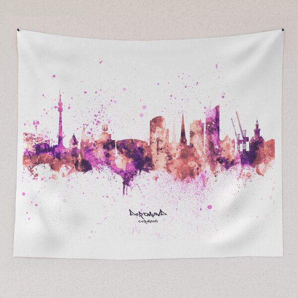 Item preview, Dortmund Germany Skyline designed and sold by ArtPrints.