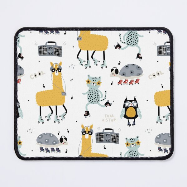 Item preview, Funny Roller Skating Llama And Turtle designed and sold by MignonBeauty.