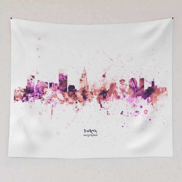 Item preview, Perth Australia Skyline designed and sold by ArtPrints.