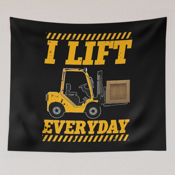 Artikelvorschau, Gabelstaplerfahrer Funny I Lift Everyday Gabelstaplerfahrer Premium entworfen und verkauft von RebekahWeaver.