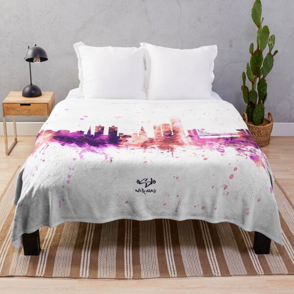 Item preview, Oslo Norway Skyline designed and sold by ArtPrints.
