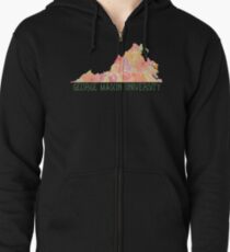 Sudadera con capucha y cremallera Estilo 1 - George Mason