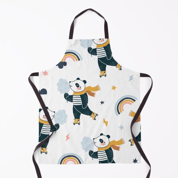 Item preview, Funny happy little cartoon panda skating designed and sold by MignonBeauty.
