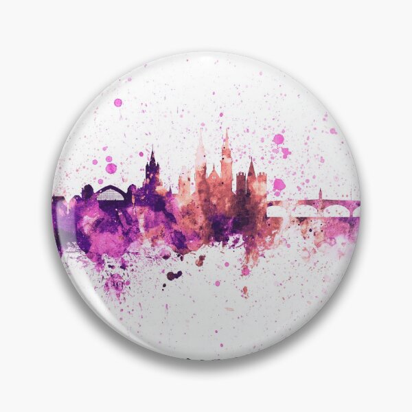 Item preview, Basel Switzerland Skyline designed and sold by ArtPrints.
