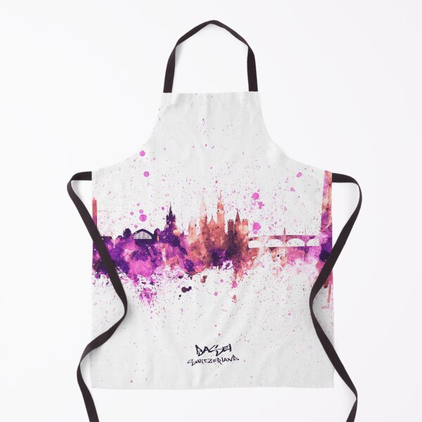 Item preview, Basel Switzerland Skyline designed and sold by ArtPrints.