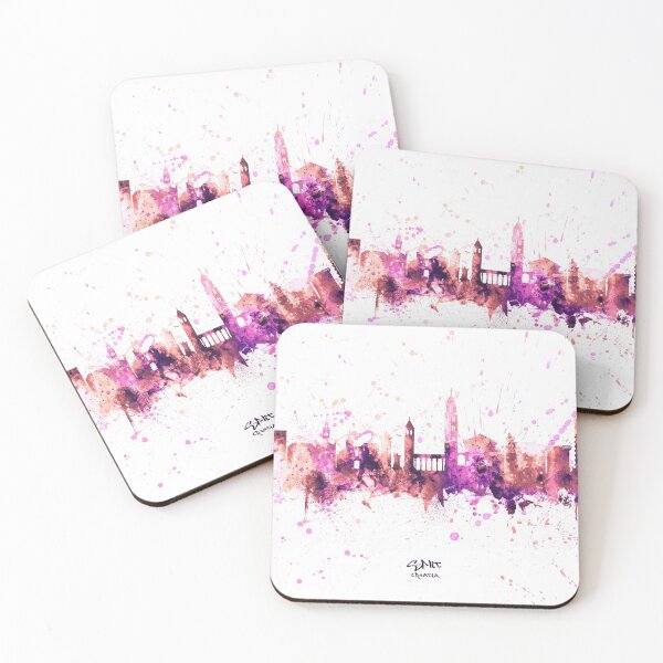 Item preview, Split Croatia Skyline designed and sold by ArtPrints.