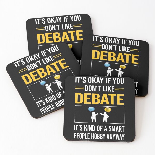 Item preview, Funny Smart People Debate designed and sold by jiggleterrified.