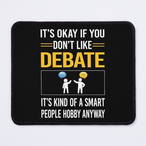 Item preview, Funny Smart People Debate designed and sold by jiggleterrified.