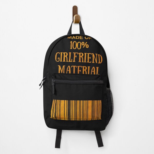Item preview, Made Of Girlfriend Material Golden- Funny Barcode unique designed and sold by MAEffects.