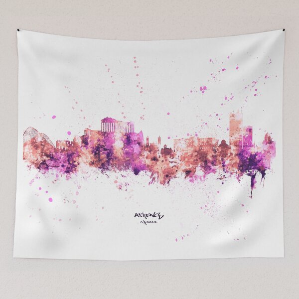 Item preview, Athens Greece Skyline designed and sold by ArtPrints.