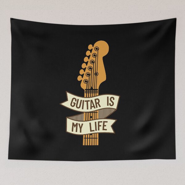 Item preview, Guitar is My Life Electric Guitar Headstock designed and sold by nightsworthy.