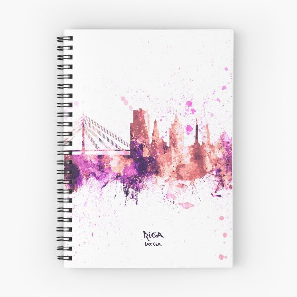 Item preview, Riga Latvia Skyline designed and sold by ArtPrints.