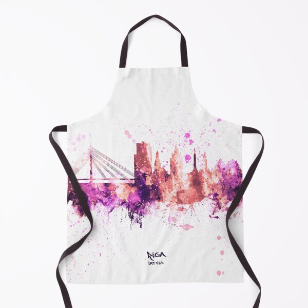 Item preview, Riga Latvia Skyline designed and sold by ArtPrints.