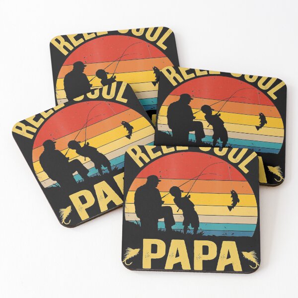 Item preview, Reel Cool Papa Funny Fishing Fathers Day  designed and sold by AaronWeedo.