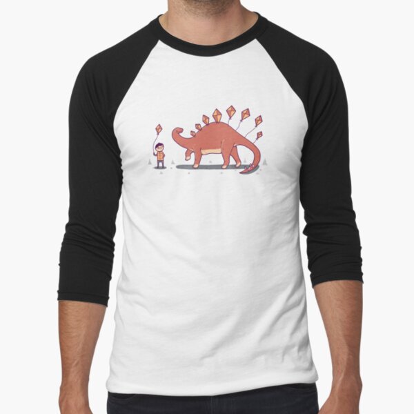 Stego-Soar Baseball ¾ Sleeve T-Shirt