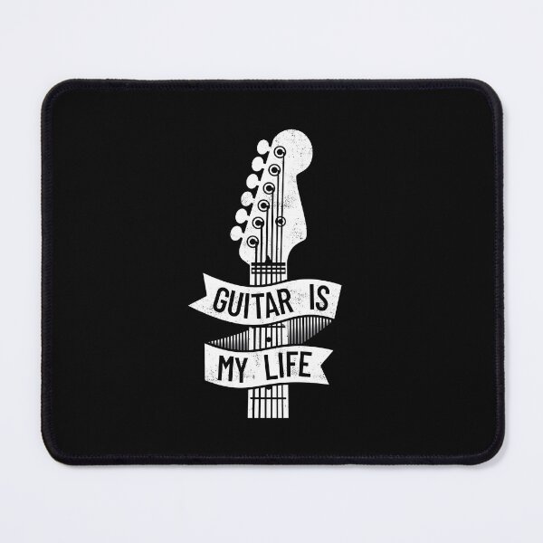 Item preview, Guitar is My Life Electric Guitar Headstock Dark Theme designed and sold by nightsworthy.