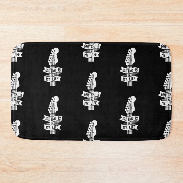 Item preview, Guitar is My Life Electric Guitar Headstock Dark Theme designed and sold by nightsworthy.