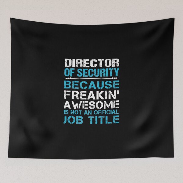 Item preview, Director Of Security T Shirt - Freaking Awesome Job Gift Item Tee designed and sold by oetate4774.