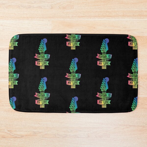 Item preview, Guitar is My Life Electric Guitar Headstock Colorful Theme designed and sold by nightsworthy.