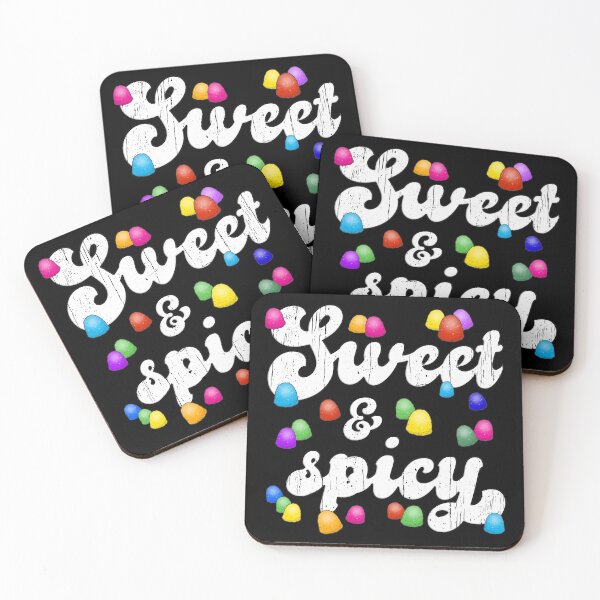 Item preview, Sweet & Spicy Rainbow Gumdrops  designed and sold by Happy Puppy Print On Demand.
