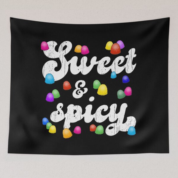 Item preview, Sweet & Spicy Rainbow Gumdrops  designed and sold by Happy Puppy Print On Demand.