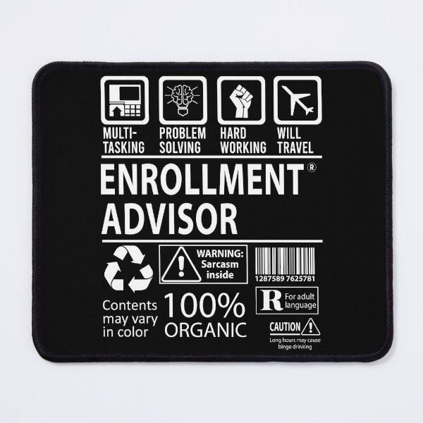 Item preview, Enrollment Advisor T Shirt - MultiTasking Certified Job Gift Item Tee designed and sold by sabinacsnm.