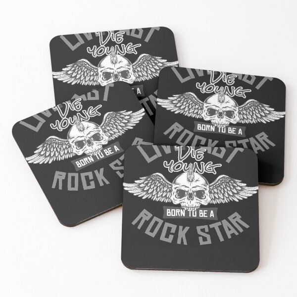 Item preview, Rock Star Skull Vintage Rock Classic T-Shirt.png designed and sold by JosephVanlan.