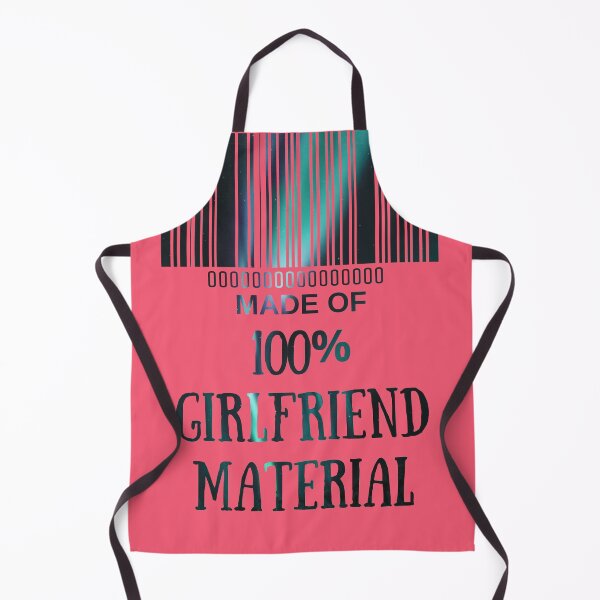 Item preview, Copia de Made Of Girlfriend Material Golden - Código de barras divertido único designed and sold by MAEffects.