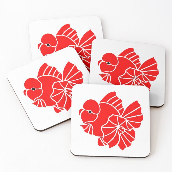 Artikelvorschau, Oranda Goldfish Logo 1205J entworfen und verkauft von Nosnah.