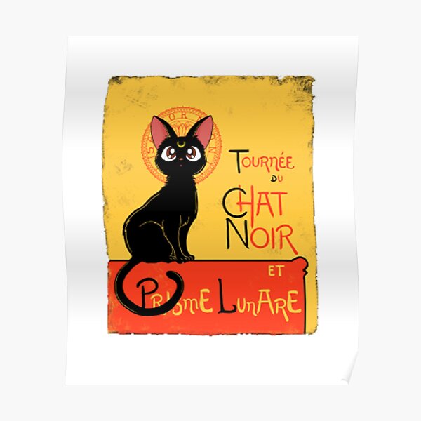 Famous French Advertisement in Multi-purpose tray Tray "Chat Noir" Design 