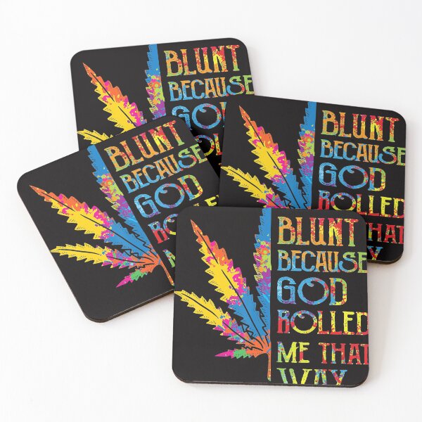 Item preview, I'm Blunt Because God Rolled Me That Way Hippie Stoner designed and sold by JodyBoling.