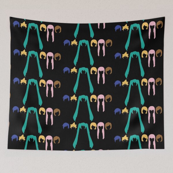Item preview, Vocaloid Heads (black) designed and sold by roseynug.