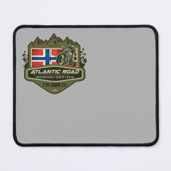 Item preview, Atlantic Ocean Road Norway Atlanterhavsvegen Sticker T-Shirt 01 designed and sold by OuterShellUK.