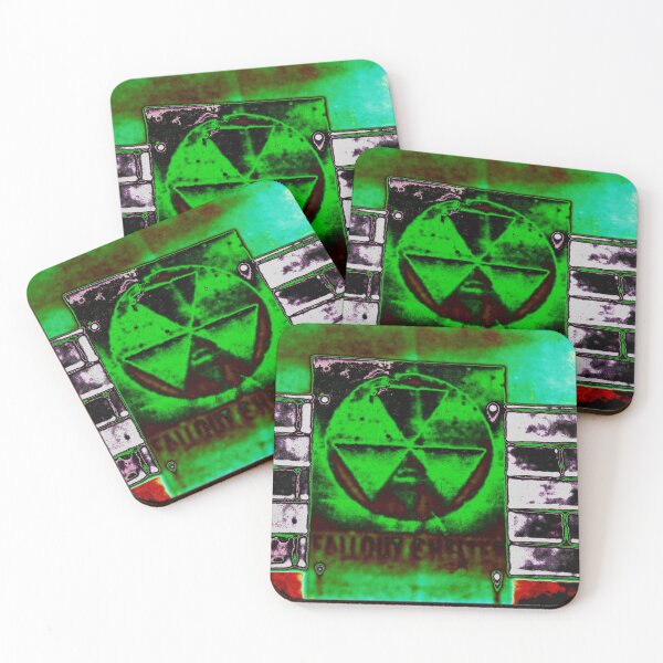 Item preview, radioactive fallout shelter atomic afterglow designed and sold by Followthedon.