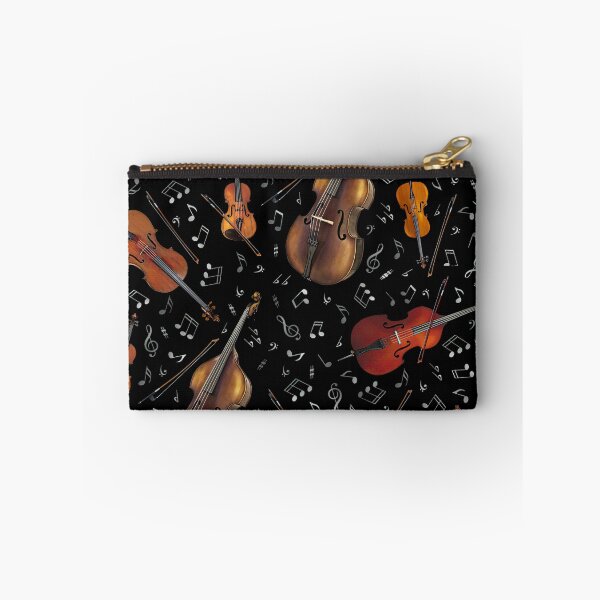 Item preview, Violin Music Notes On Black  designed and sold by MignonBeauty.