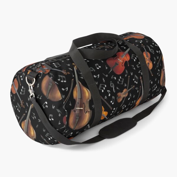 Item preview, Violin Music Notes On Black  designed and sold by MignonBeauty.
