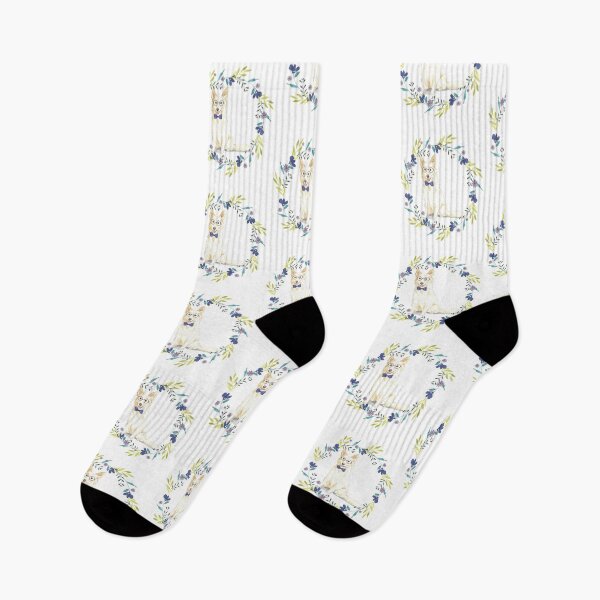 Item preview, White Collie in Floral Wreath  designed and sold by beastieboutique.