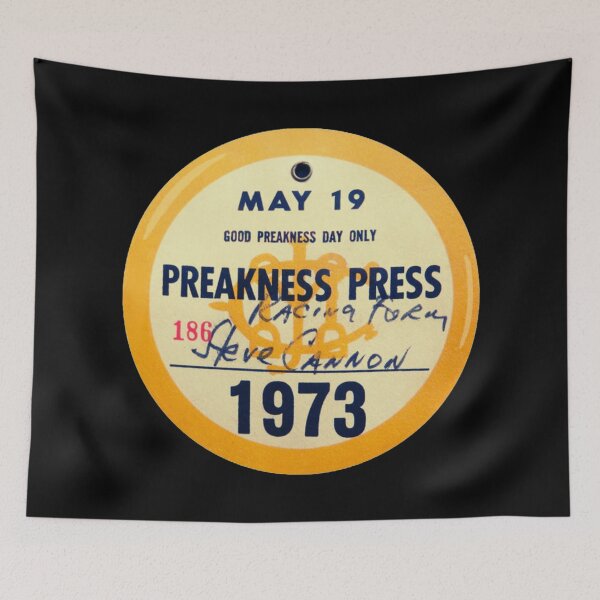 Item preview, Preakness Press Pass 1973 Secretariat designed and sold by CBCreations73.