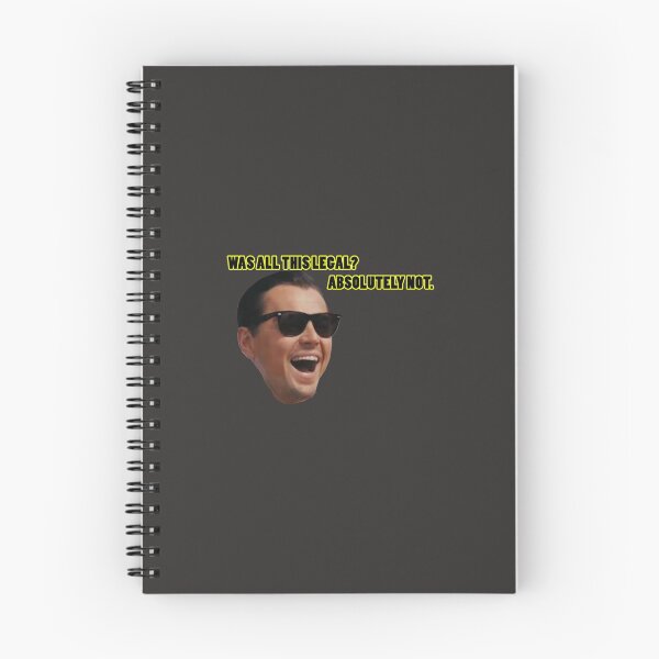 Item preview, Wolf of Wallstreet Absolutely Not Sticker designed and sold by FelixDobiosch.