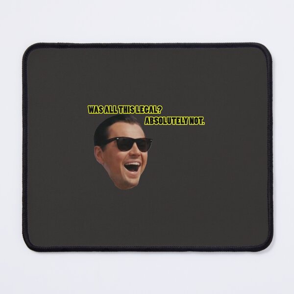 Item preview, Wolf of Wallstreet Absolutely Not Sticker designed and sold by FelixDobiosch.