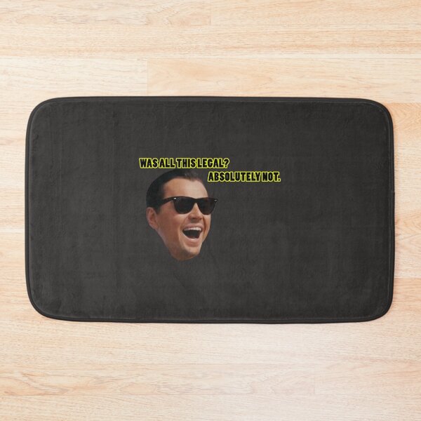 Item preview, Wolf of Wallstreet Absolutely Not Sticker designed and sold by FelixDobiosch.